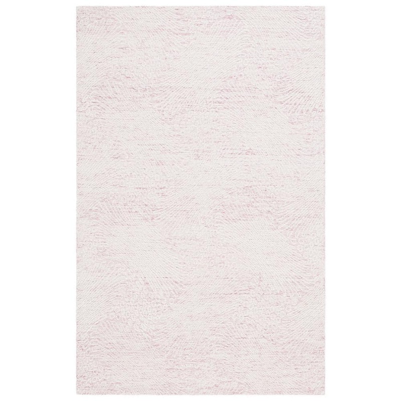 SAFAVIEH Ebony Pink/Ivory 6 ft. x 9 ft. Floral Area Rug EBN105U-6