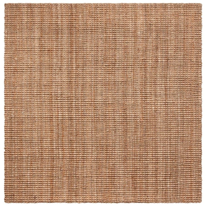 SAFAVIEH Martha Stewart Natural 4 ft. x 4 ft. Basket Marle Square Area Rug MSR9551A-4SQ