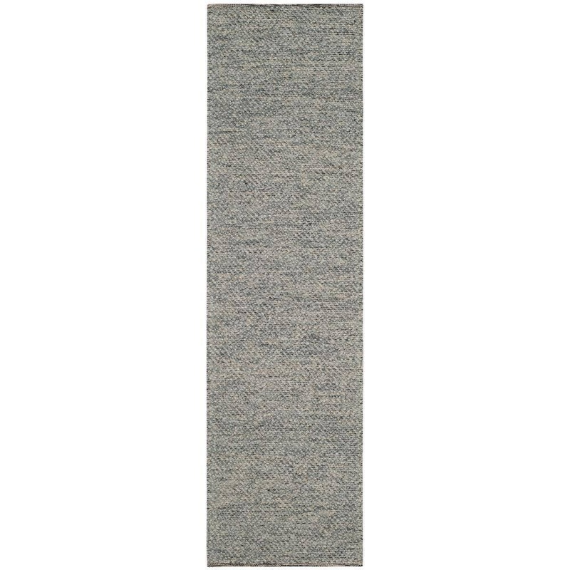 SAFAVIEH Natura Camel/Gray 2 ft. x 12 ft. Geometric Runner Rug NAT503C-212