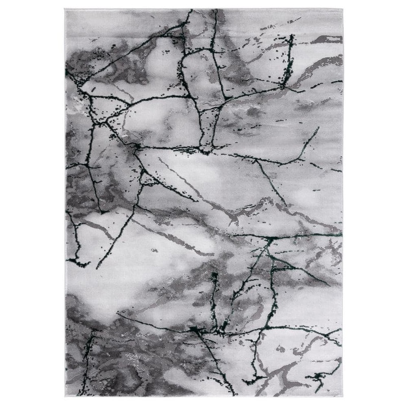 SAFAVIEH Craft Gray/Green Doormat 2 ft. x 3 ft. Distressed Abstract Area Rug CFT877Y-2