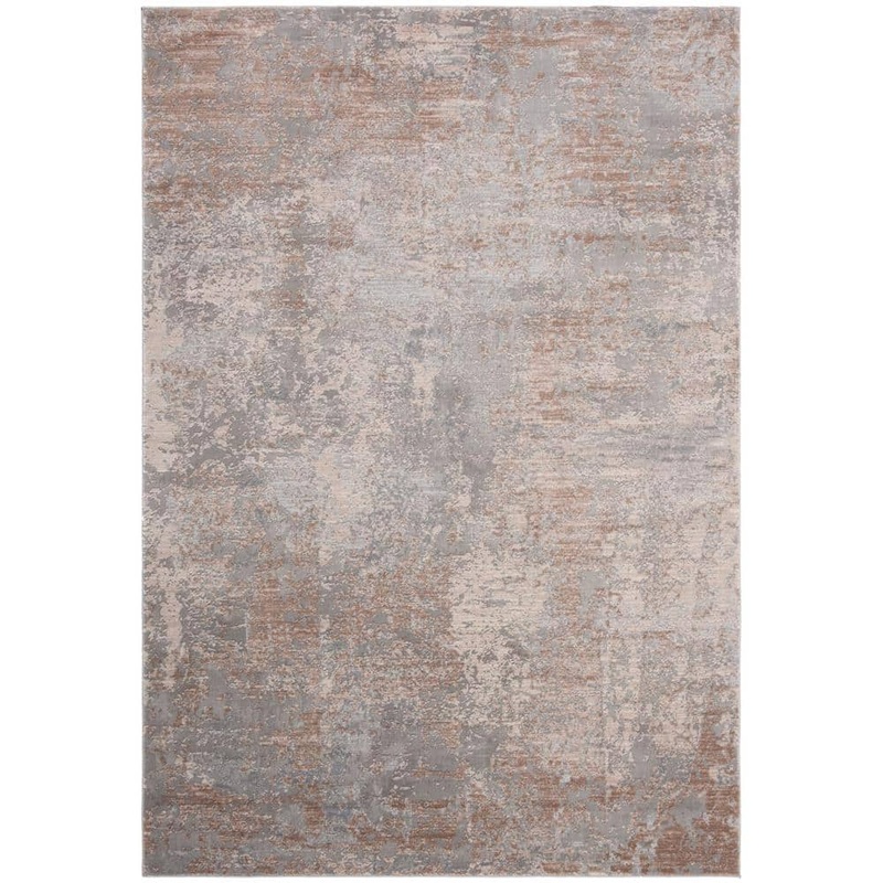 SAFAVIEH Invista Beige/Cream 5 ft. x 8 ft. Abstract Area Rug INV433B-5