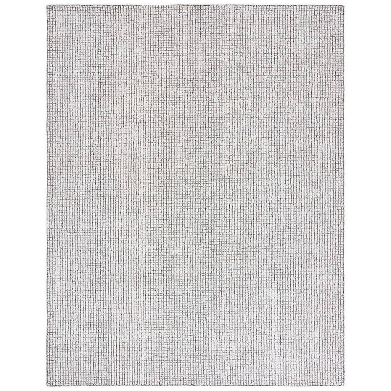 SAFAVIEH Abstract Ivory/Black 11 ft. x 15 ft. Geometric Gradient Area Rug ABT470Z-1115