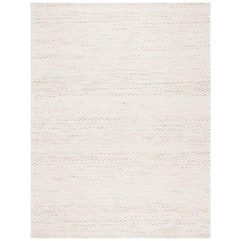 SAFAVIEH Marbella Beige 9 ft. x 12 ft. Striped Solid Color Area Rug MRB158B-9