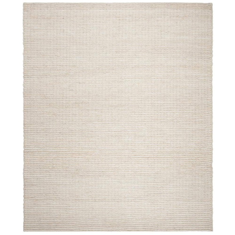 SAFAVIEH Natural Fiber Ivory 11 ft. x 15 ft. Woven Solid Area Rug NF750A-1115