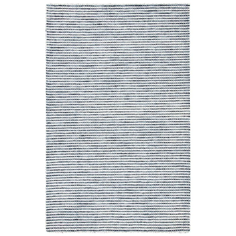 SAFAVIEH Abstract Blue/Ivory 8 ft. x 10 ft. Striped Area Rug ABT853M-8