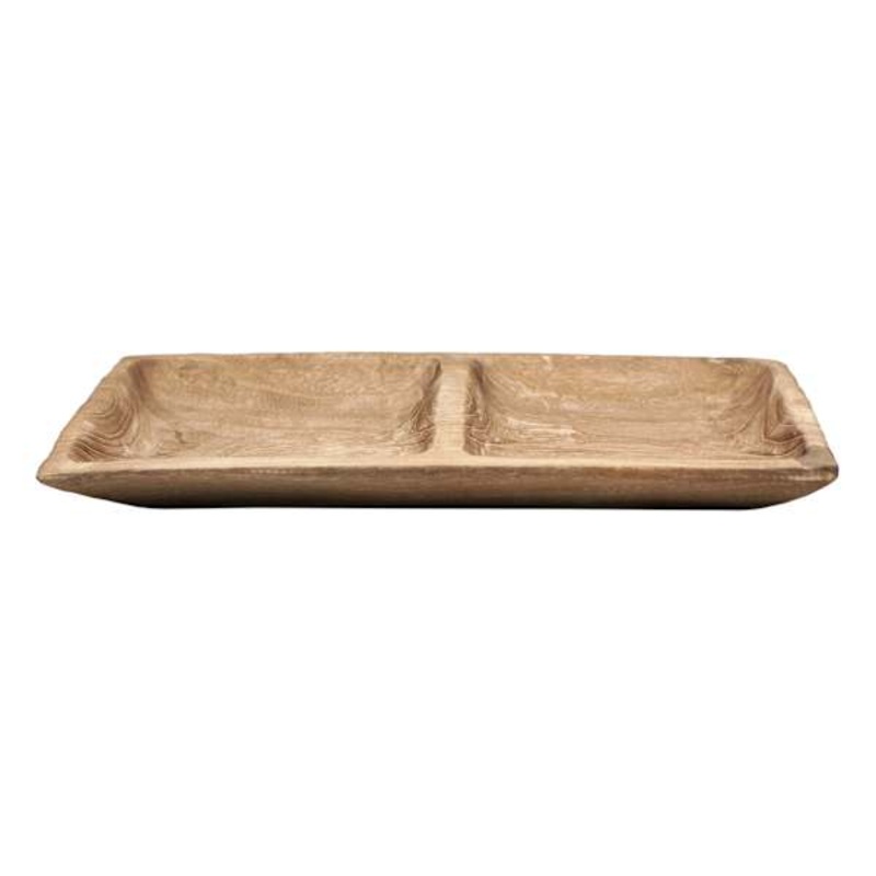 Brown Wooden Tray, 27×16