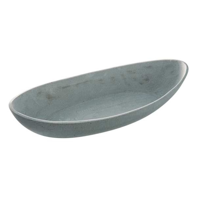 Cement-Look Decorative Bowl, 19″