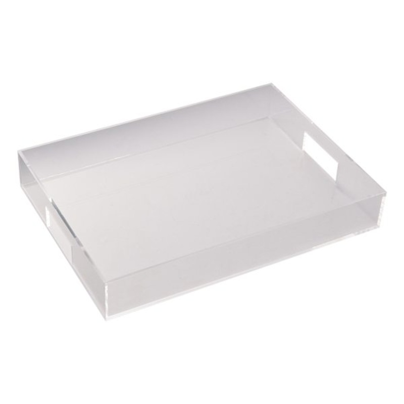Clear Decorative Tray, 14×10
