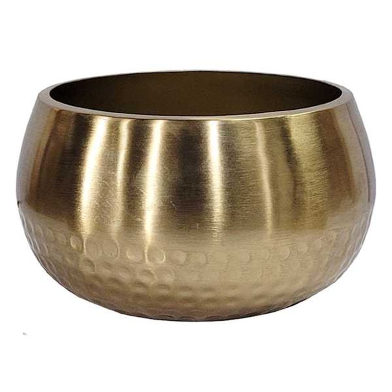 Gold Metal Bowl, 9×5