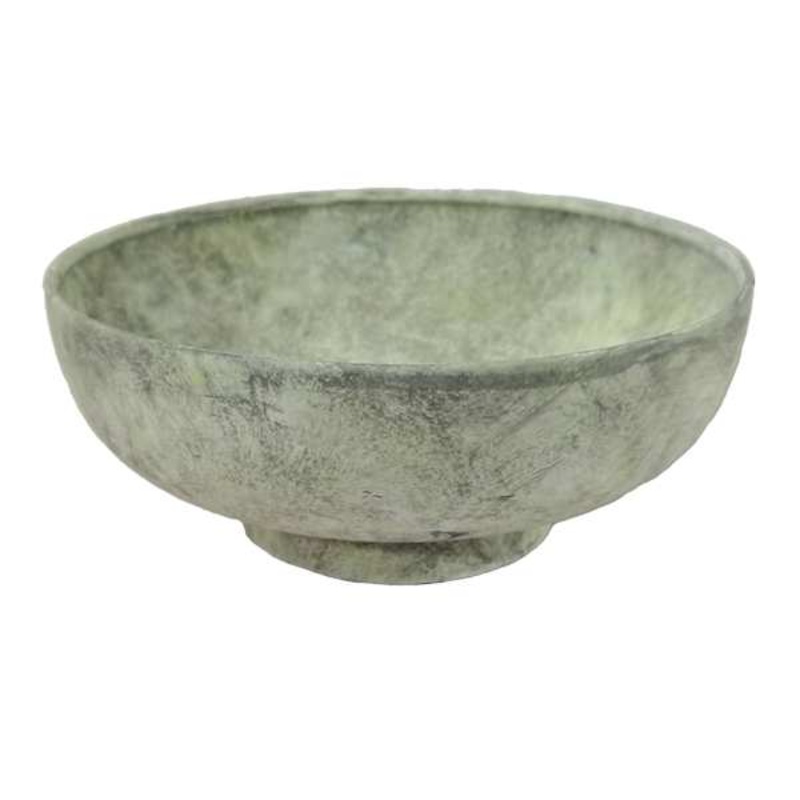 Grey Distressed Decorative Bowl, 13×5