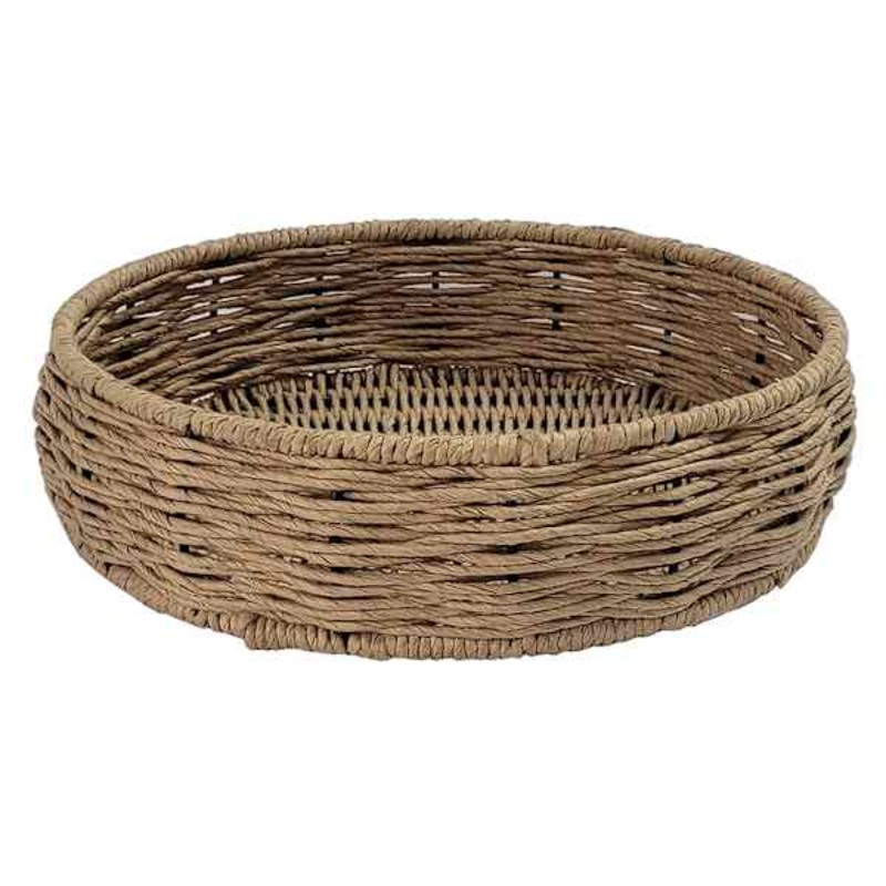 Honeybloom Rafia Decorative Basket, 13″