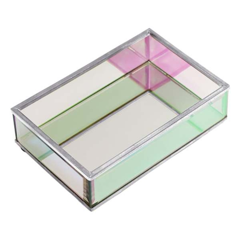 Iridescent Rectangle Tray, 4×6