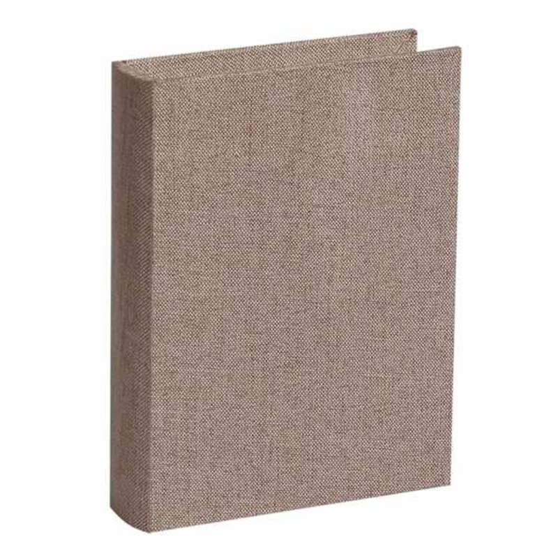 Tan Linen Book Box, 11″
