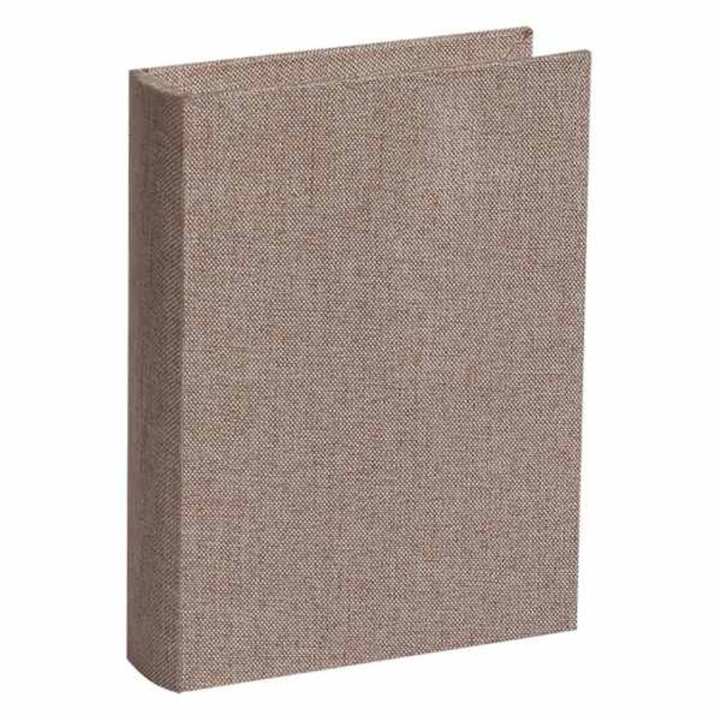 Tan Linen Book Box, 7″