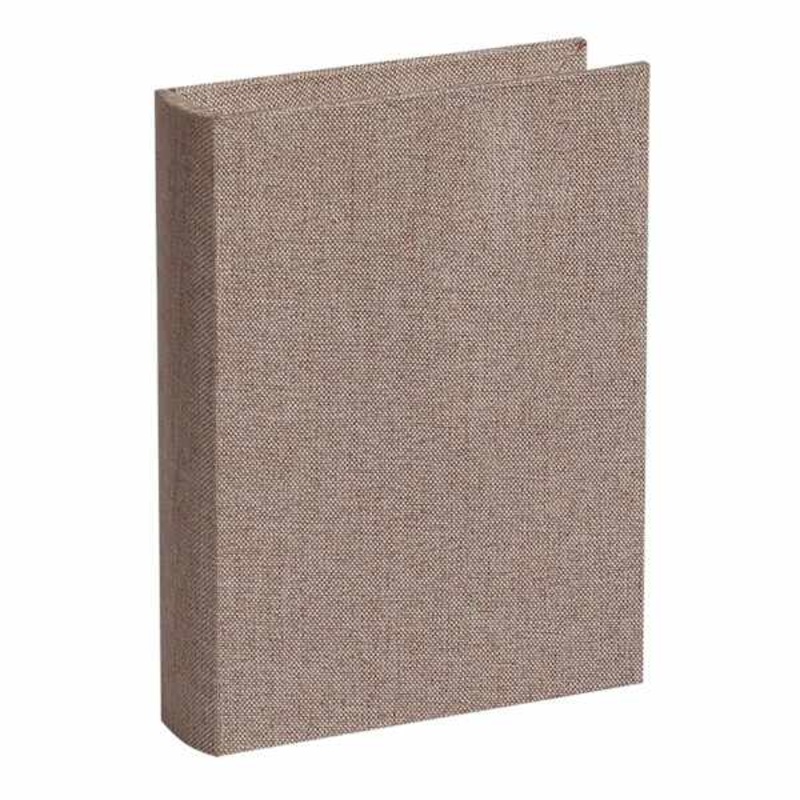 Tan Linen Book Box, 9″