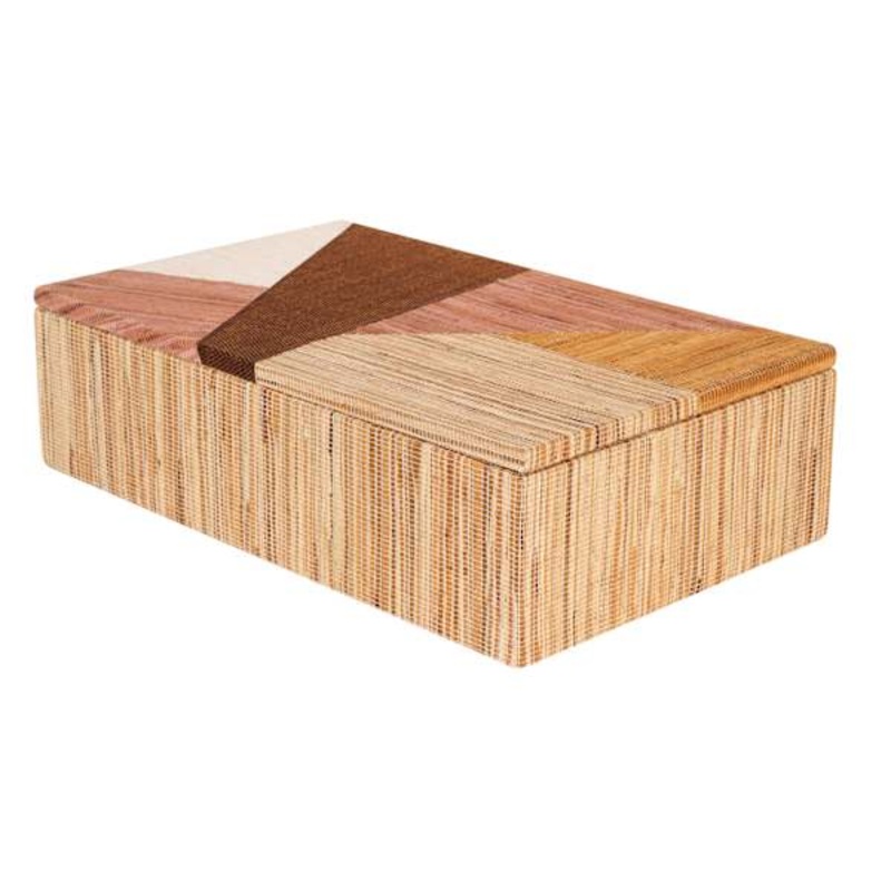 Tracey Boyd Color Block Decorative Box, 9×15
