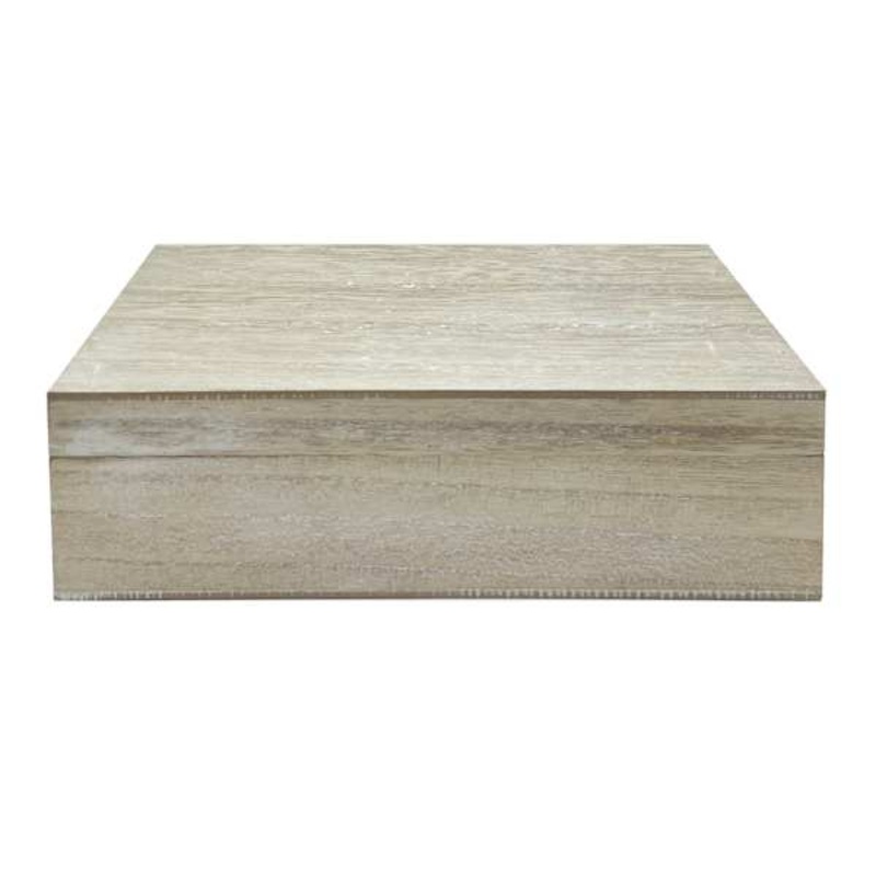 Tracey Boyd Natural Wood Box, 8×6