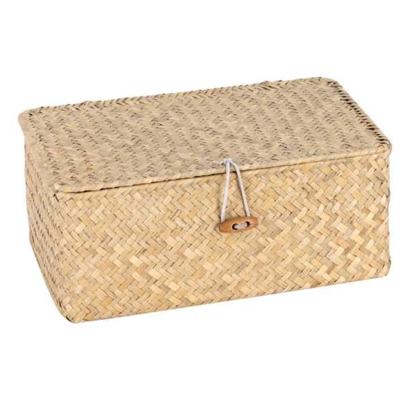 Ty Pennington Woven Reed Decorative Box, 10×6