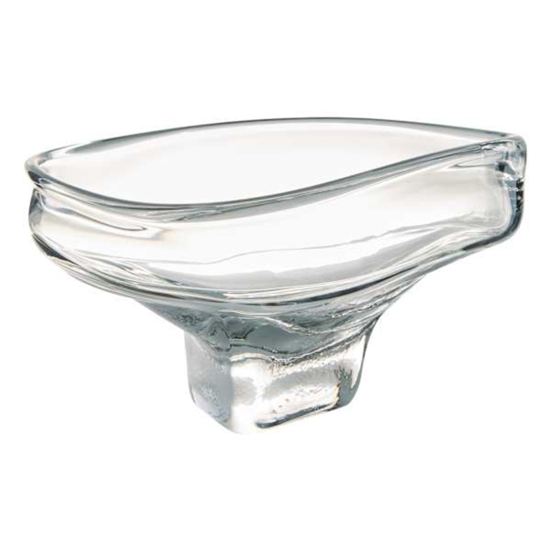 Laila Ali Clear Glass Decorative Bowl, 6×12