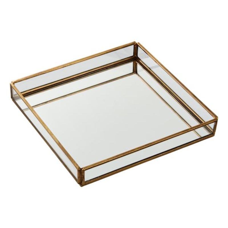 Large Glass Tray, 8″