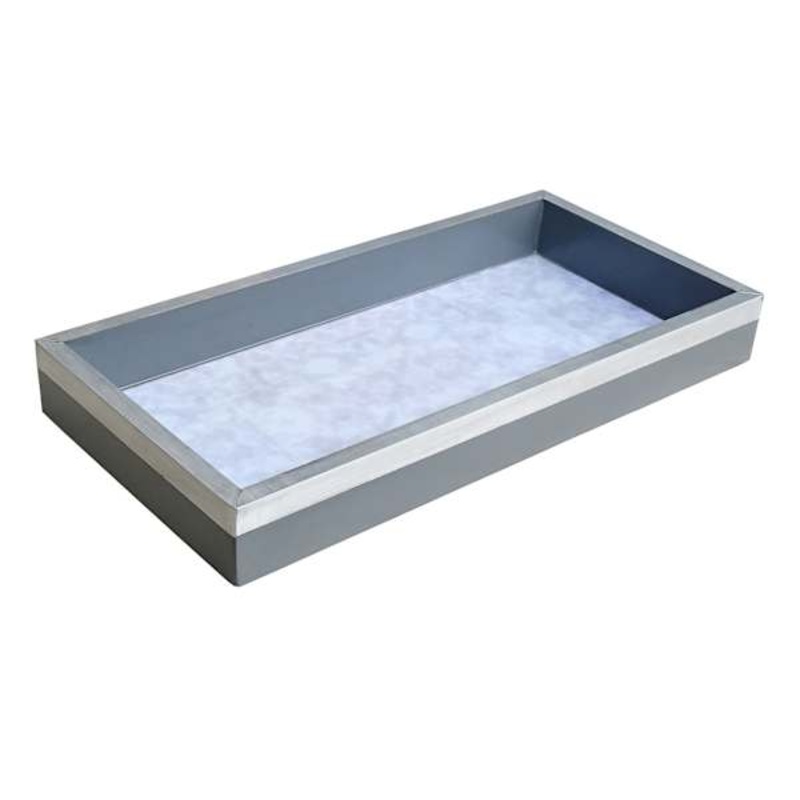 Metallic Decal Decorative Tray, 12×6