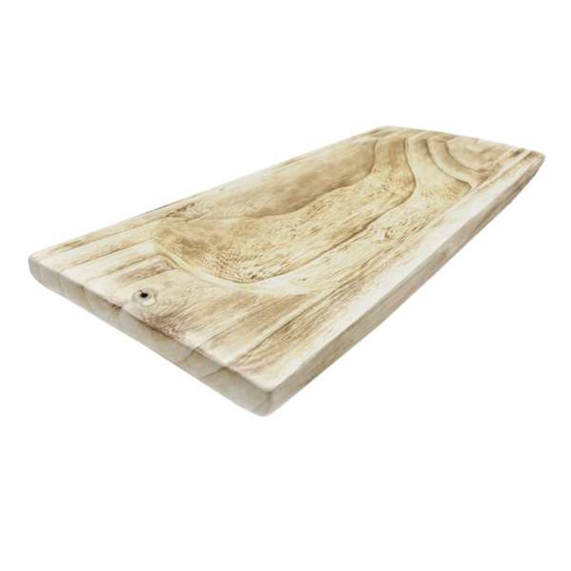 Natural Wood Finish Tray, 26×11