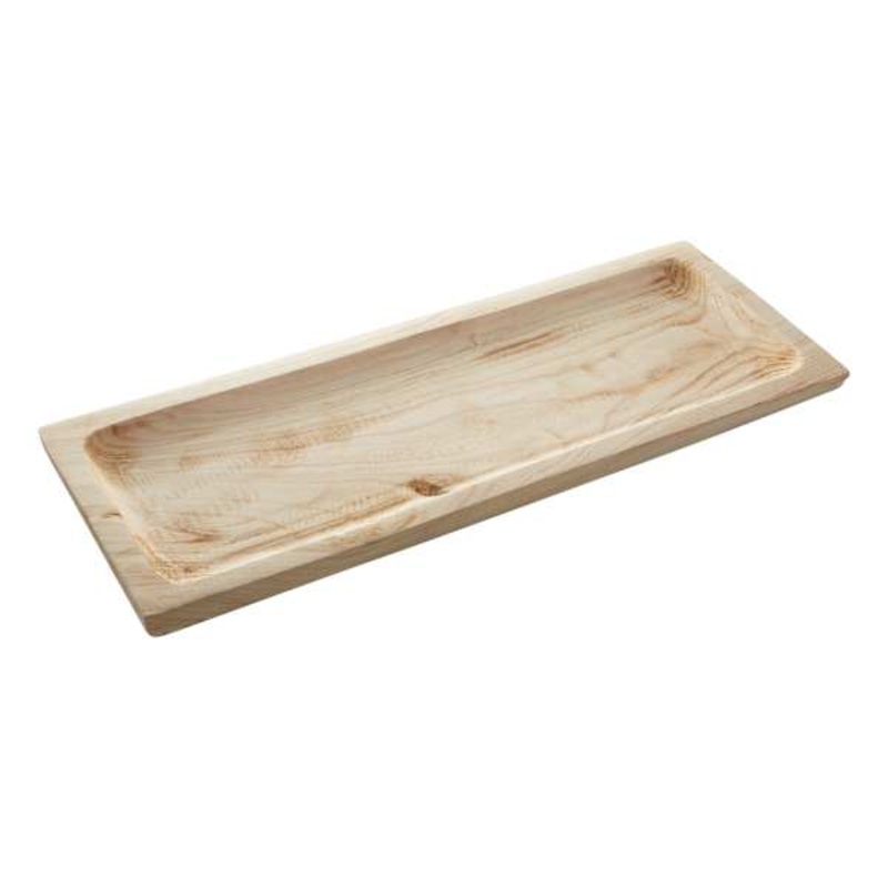 Natural Wood Tray, 24×9
