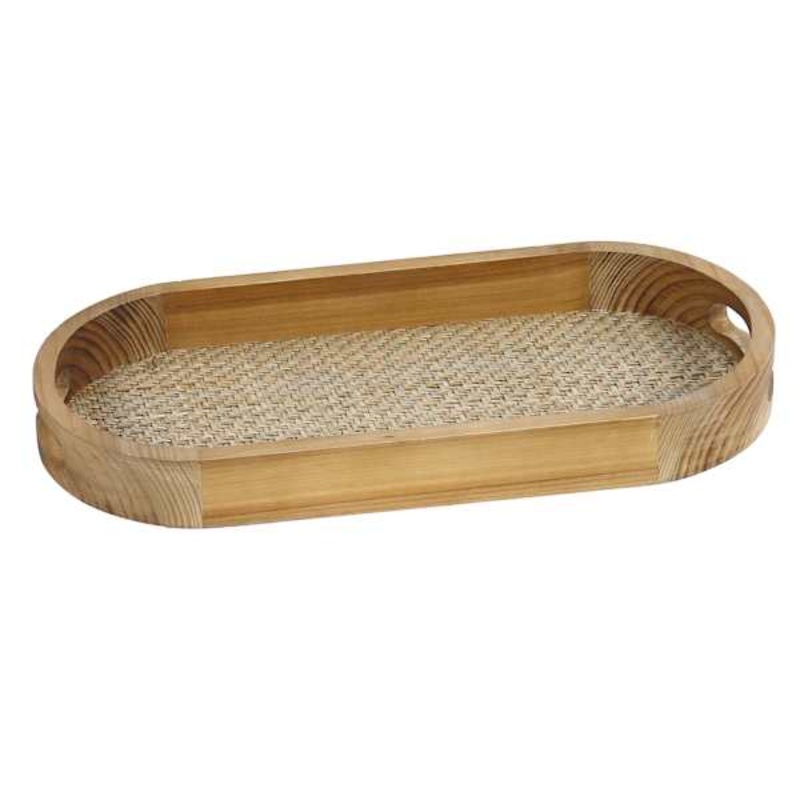 Oval Wooden Tray, Small
