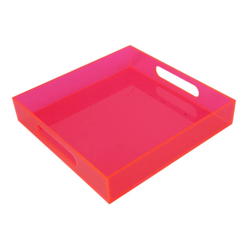 Pink Decorative Tray, 8″