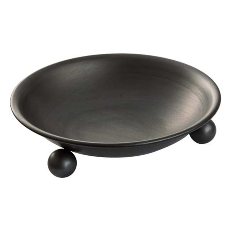 Tracey Boyd Black Metal Trinket Tray, 5″