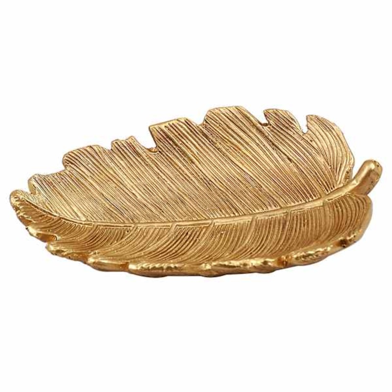 Tracey Boyd Gold Leaf Tray, 7×5