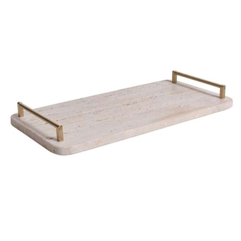 Travertine Tray, 16×8