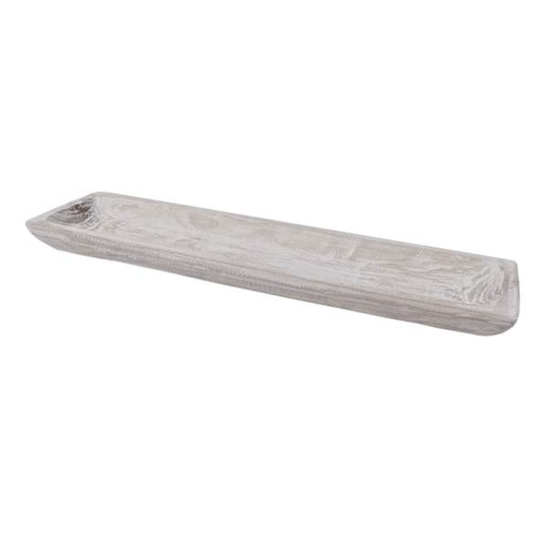 Ty Pennington Bleached Wood Decorative Tray, 27.5″