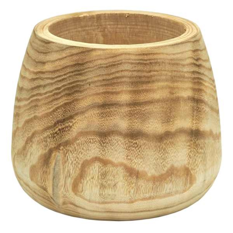Ty Pennington Natural Wood Planter, 7″