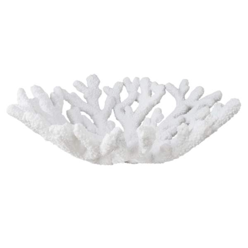 Ty Pennington White Coral Bowl, 13.5″