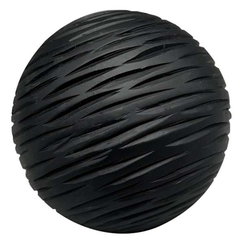 Black Decorative Orb, 4″