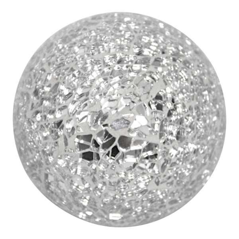 Crackled Mosaic Mirror Sphere, 3″