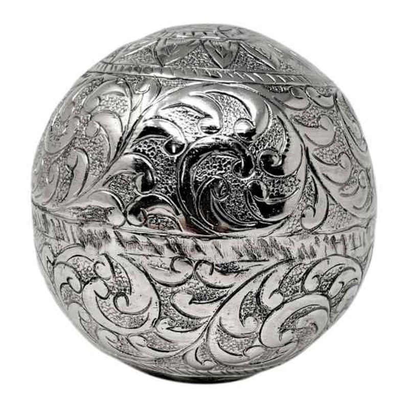 Found & Fable Metal Orb, 5″