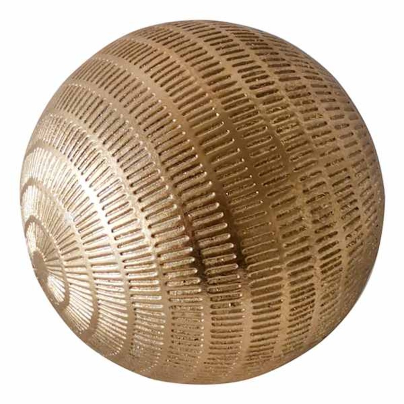 Gold Decorative Orb, 5″