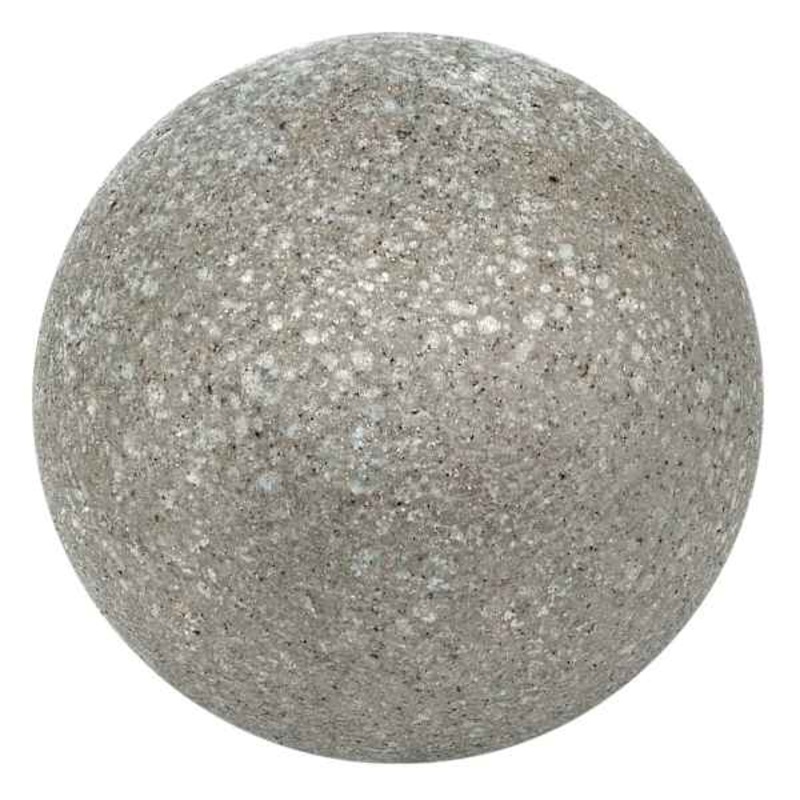 Gold Frosted Glass Ball, 4″