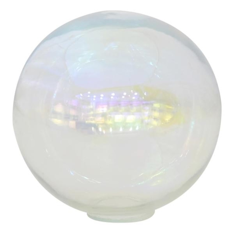Iridescent Glass Ball, 4″