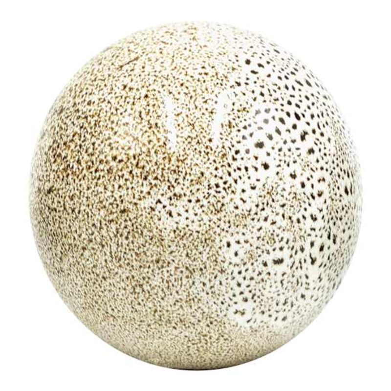 Speckled Ceramic Decorative Ball, 4″