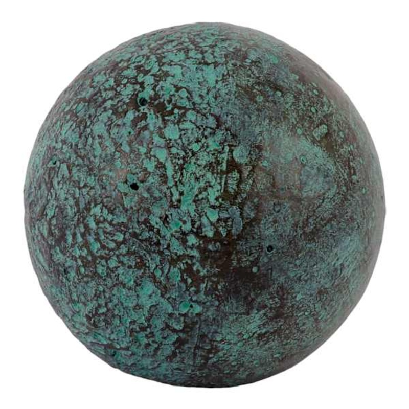 Tracey Boyd Green & Brown Sphere Decor, 4″