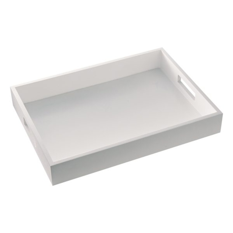 White Wooden Tray, 14×10