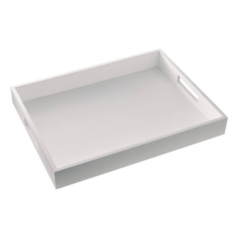 White Wooden Tray, 16×12