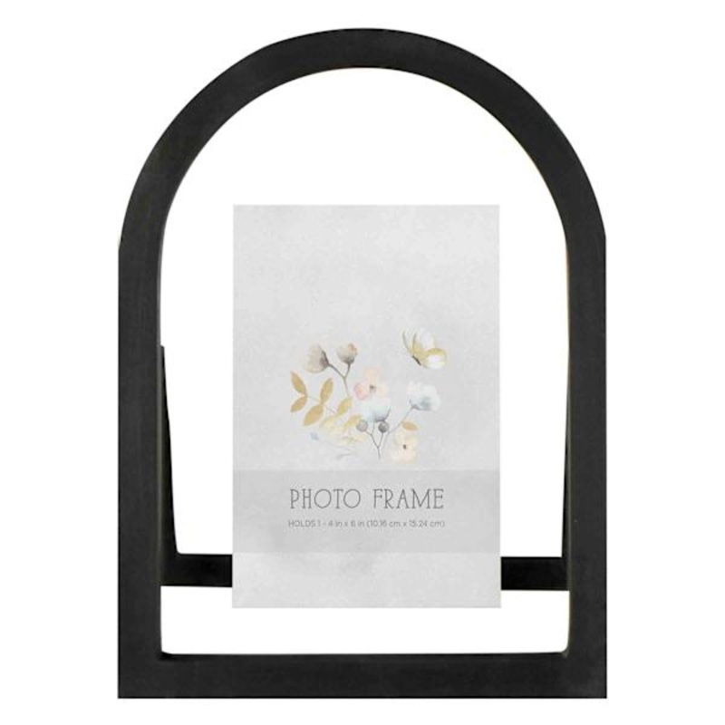 Arched Floating Tabletop Picture Frame, 4×6