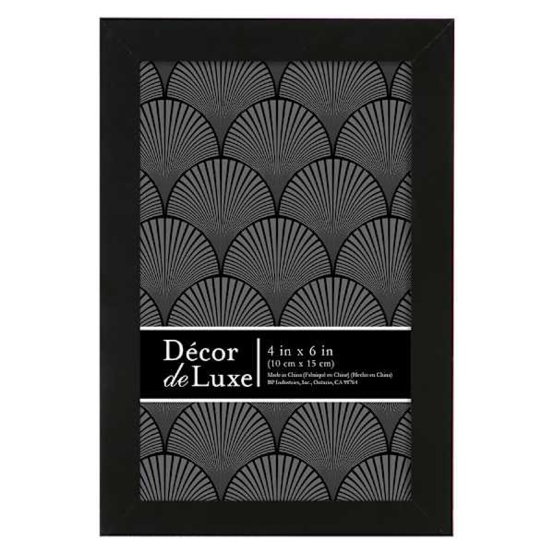 Black Tabletop Picture Frame, 4×6