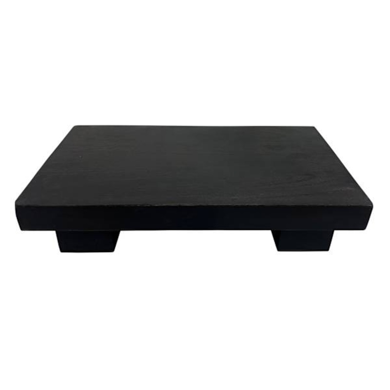 Black Wood Riser, 12×7