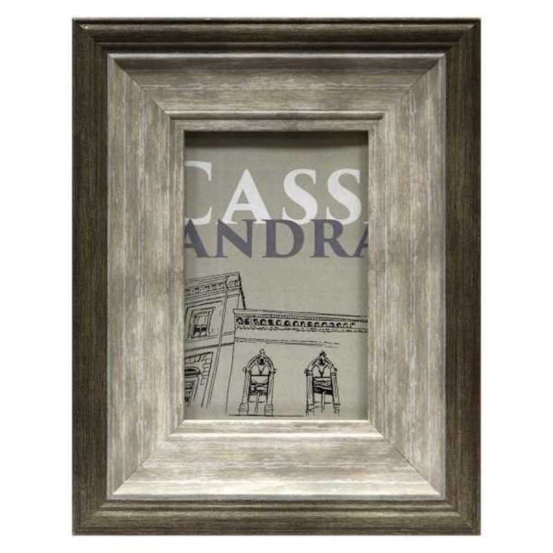 Brown & Taupe Tabletop Picture Frame, 4×6