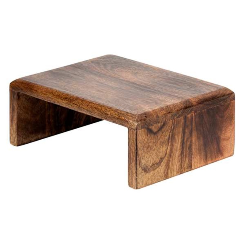 Brown Wooden Riser, 8.5x7x3.2